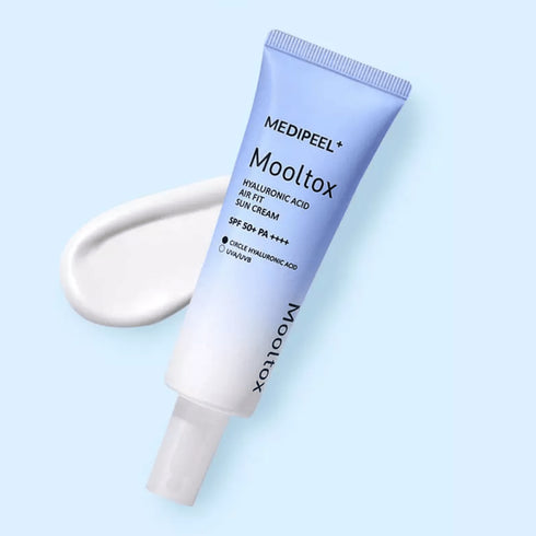 Hyaluronic Acid Mooltox Air Fit Sun Cream, SPF50+/PA++++ - WowSkin Romania